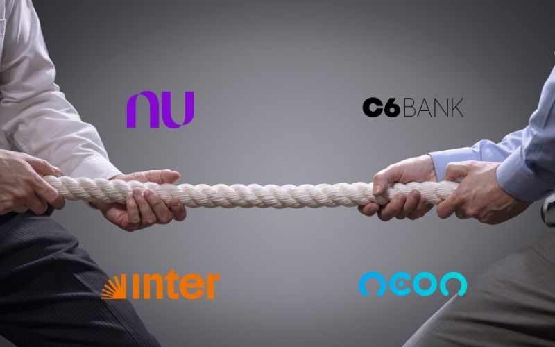 A guerra dos apps bancários: como Nubank, C6, Inter e afins estão mudando o dinheiro sem que a gente perceba